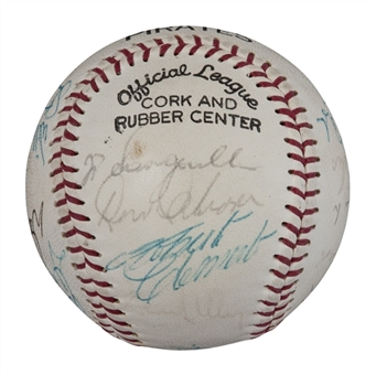 1971 World Champion Pittsburgh Pirates Team Signed Baseball With 20 Signatures Including Roberto Clemente (PSA/DNA)